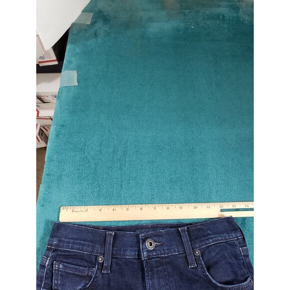 Lucky Brand Jeans Size 2 Womens Blue Stretch Mid Rise Olivia Flared Wide Leg - Picture 9 of 13